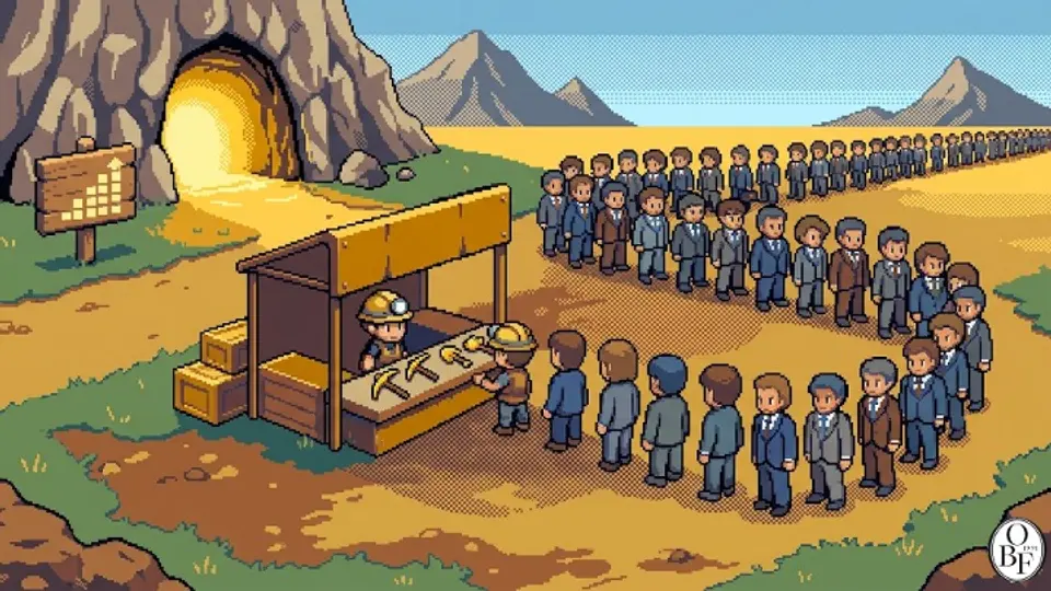 Silicon Valley Lines Up for Picks and Shovels